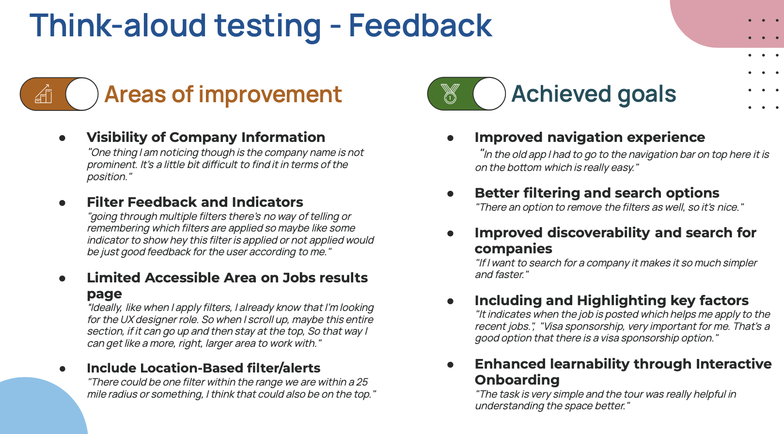 Redesign validation slide 4