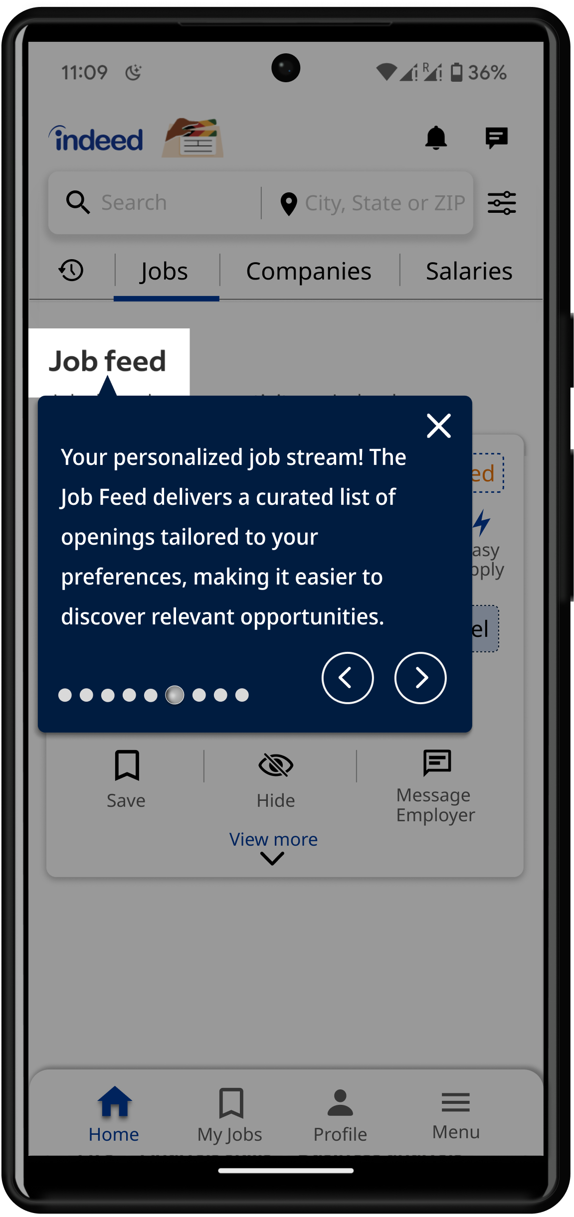 Job Feed